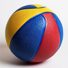 basketball tricolors on white background