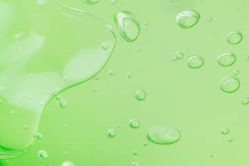 Green background, gel texture design