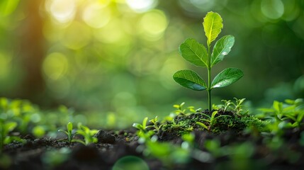 Explore the visual elements that convey a promising and sustainable financial outlook.