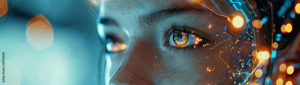 Poster humanoid robots with artificial intelligence capabilities are becoming increasingly advanced.