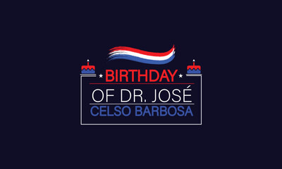 Designing a Tribute Celebrating Dr. Jose Celso Barbosa's Birthday through Illustration