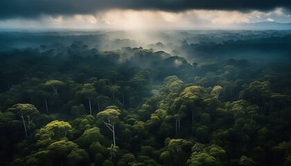 "Primeval Menace: Peril Lurks in the Depths of the Amazon Forest"






