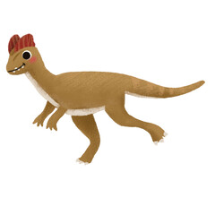 Dilophosaurus Illustration