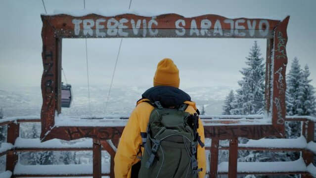 Trebevic Sarajevo view