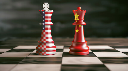 USA and China Chess