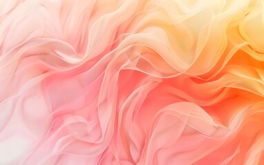 Obraz premium smooth background gradient, light peach soft pastel colors