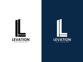 Obraz premium modern letter logo design