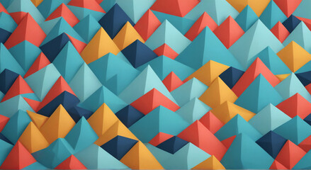 Fototapeta premium Hexagon Harmony: Layers of Intricate Symmetry 