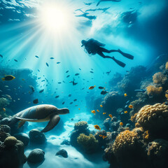 Diving and Underwater traveling