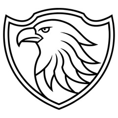 Eagle head logo icon