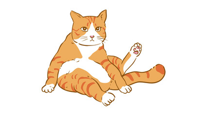 cute cat vector