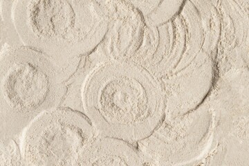 Beige powder texture background, design space