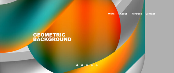 it is a geometric background with a circle in the middle . High quality