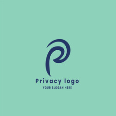 Simple Security logo vector illustration