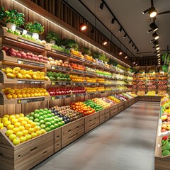 boutique fruit shop quality supermarket