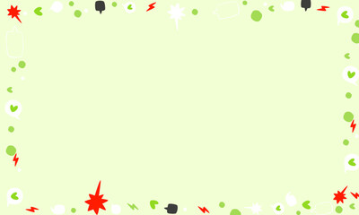 flat valentine's day background desisgn