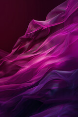 Obraz premium Bright magenta and deep plum wave abstract, energetic and moody, perfect for creative art displays