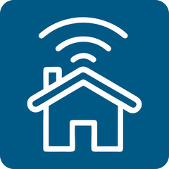 Wifi, wireless, internet signal icon logo template