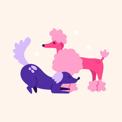 Captivating Dog Vectors. Latest Clipart Art Collection