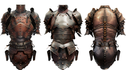 body armour isolated on transparent background