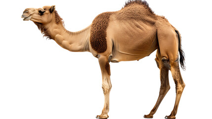 Camel isolated on transparent background