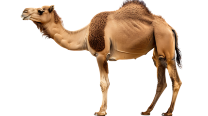 Camel isolated on transparent background