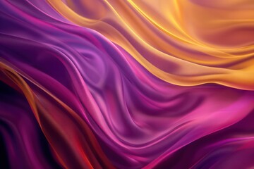 Obraz premium smooth gradient purple pink and gold