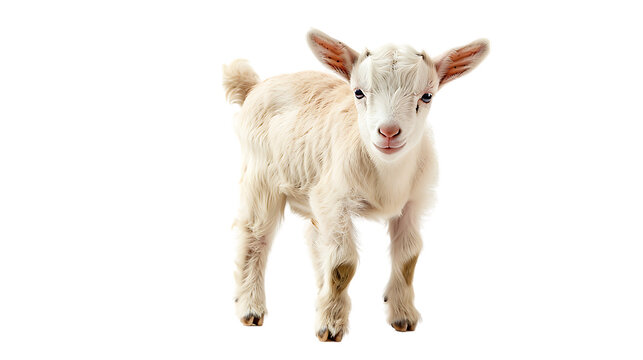 goat baby isolated on transparent background