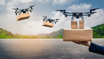 Drone express service