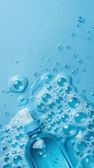 antibacterial hand soap background