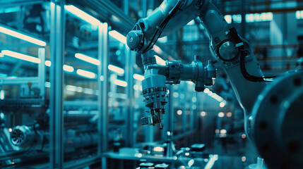 In the era of Industry 4.0, engineers and workers collaborate within a digitalized factory, harnessing the power of automation and connectivity to redefine industry standards.