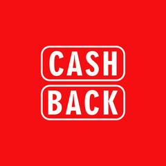 Cash Back Text Stamp