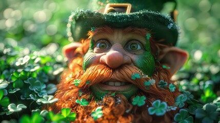 green leafs shamrocks, shenanigans and st patrick