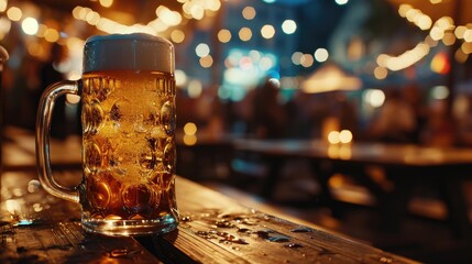 The Spirit of Oktoberfest Festivals. Generative Ai.
