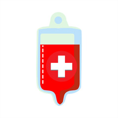 blood donation infusion icon