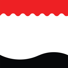 Curved Header Footer.