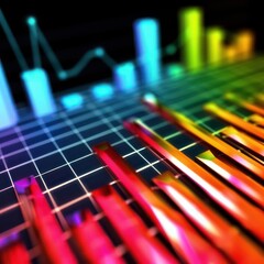 colorful graph data business management