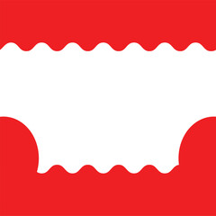 Separator header for app website. Business Wave Footer