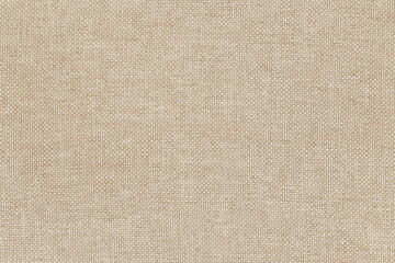 Brown fabric texture background, seamless pattern of natural textile.