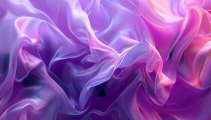 Obraz premium Trend Pastel Purple Waves