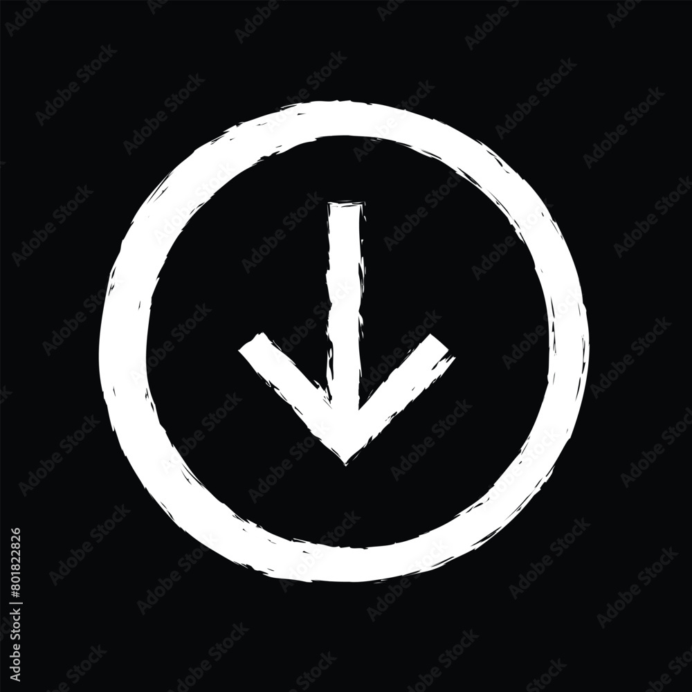 Poster white arrow. circle arrow icon. circle arrows icon set. round reload sign, repeat icon, rotate arrow