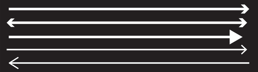 Obraz premium Vector White Arrow Isolated on Transparent Background, Paper Arrow with Shadow, Right Direction, Pointer Directional Sign