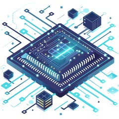 silicon chip block design, video compression algorithm