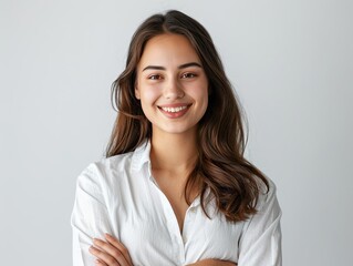 Fototapeta premium Business Professional Smiling Woman Portrait