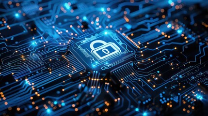 techno, cyber security, concept, ai, stock image --ar 16:9 --style raw Job ID: 61ed96b5-a28f-4e62-a3a3-901154fba640