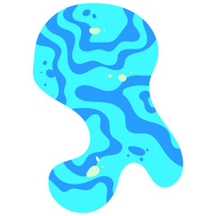 Fluid Blob Colorful