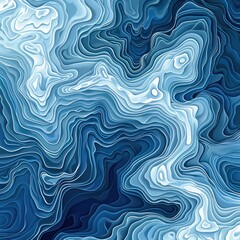 water line art flowing texture