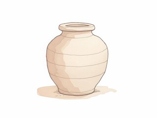 minimal pottery, smooth finish