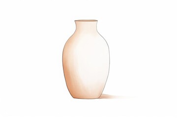 Minimalist vase, sleek form