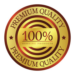 Premium Quality Stamp, Premium Quality Icon, Premium Quality Logo, 100 % Premium Quality Rubber Stamp, Badge Vector Illustration